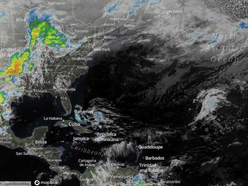 Atlantic Infrared Satellite