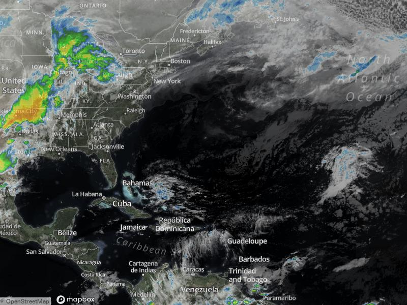 Atlantic Infrared Satellite