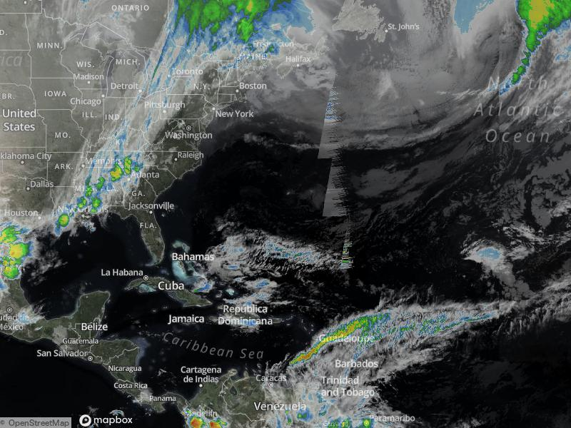 Atlantic Infrared Satellite