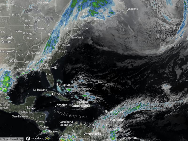 Atlantic Infrared Satellite