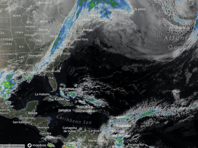 Atlantic Infrared Satellite