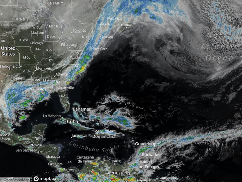 Atlantic Infrared Satellite