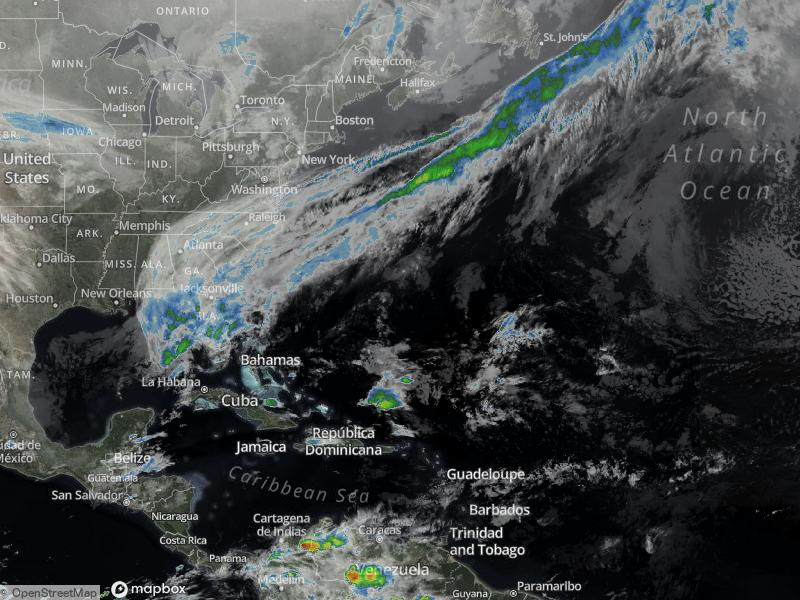 Atlantic Infrared Satellite