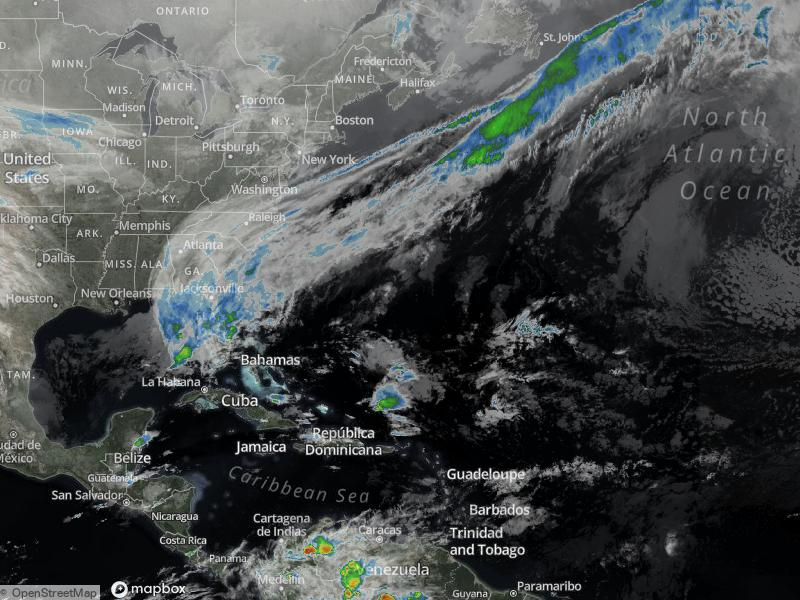 Atlantic Infrared Satellite