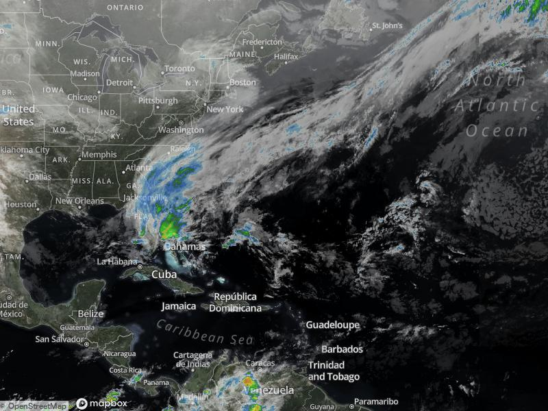 Atlantic Infrared Satellite