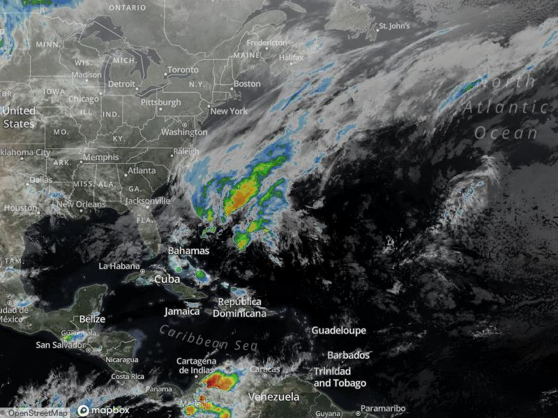 Atlantic Infrared Satellite