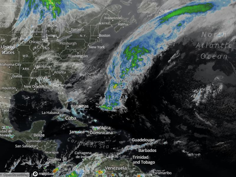 Atlantic Infrared Satellite