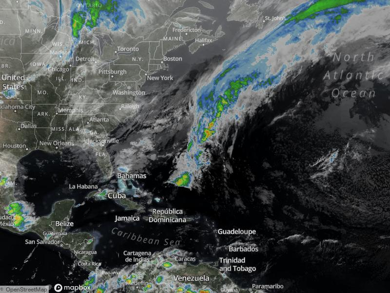 Atlantic Infrared Satellite