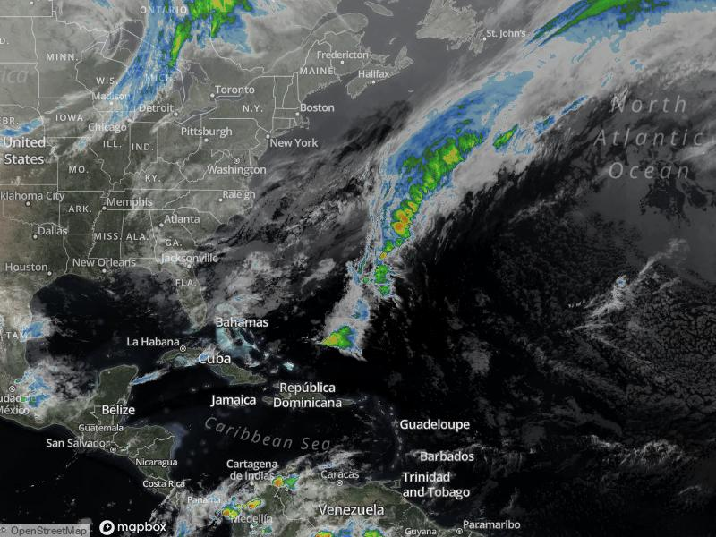 Atlantic Infrared Satellite