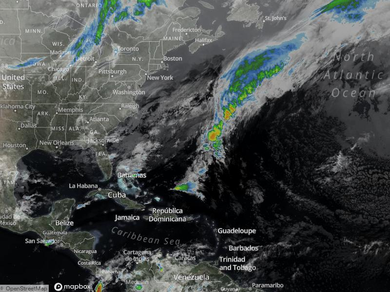 Atlantic Infrared Satellite