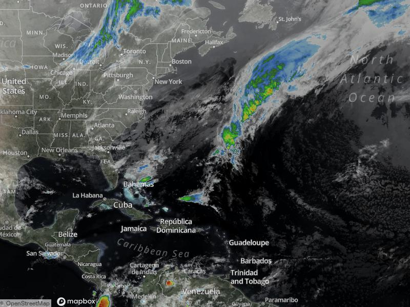 Atlantic Infrared Satellite