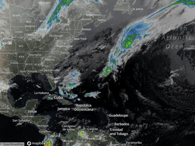 Atlantic Infrared Satellite