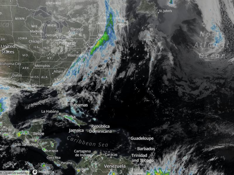 Atlantic Infrared Satellite