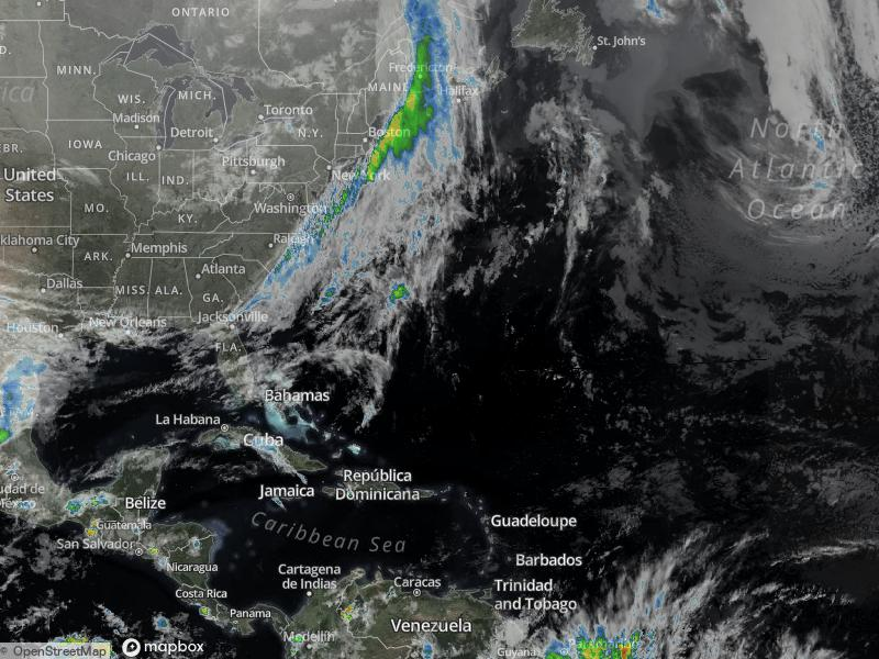 Atlantic Infrared Satellite