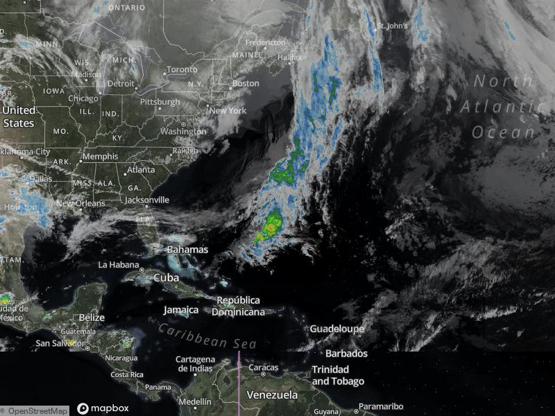 Atlantic Infrared Satellite