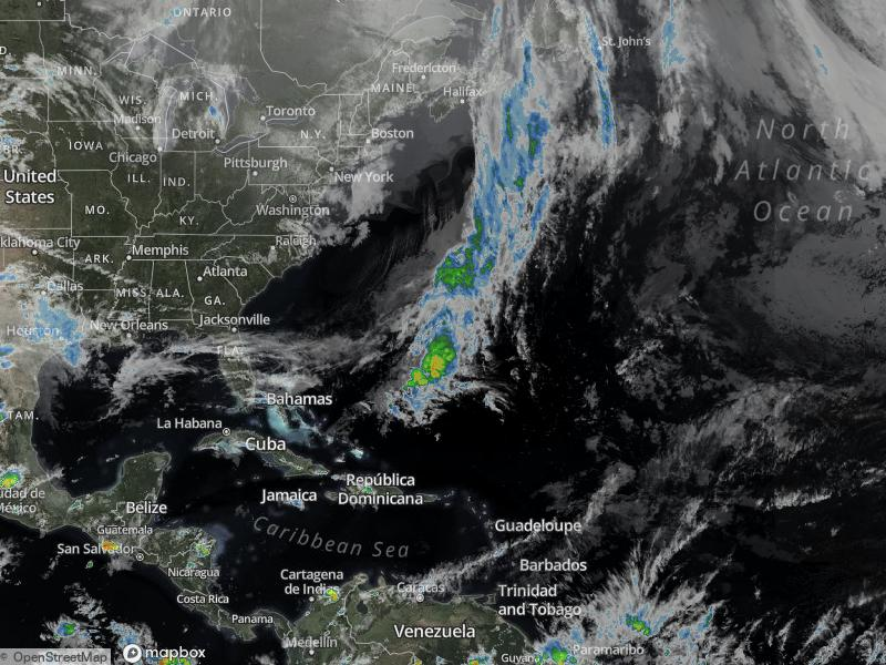 Atlantic Infrared Satellite