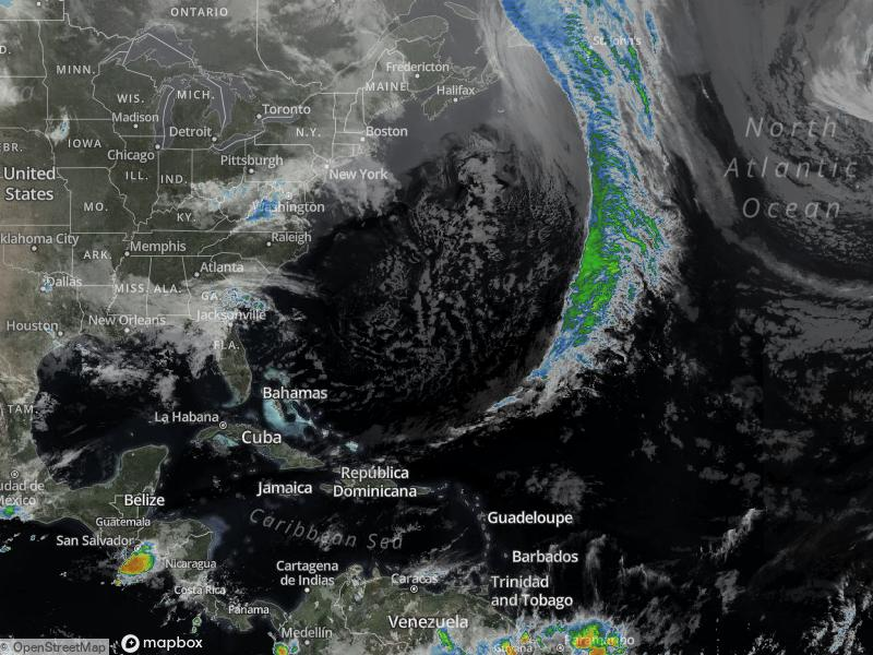Atlantic Infrared Satellite