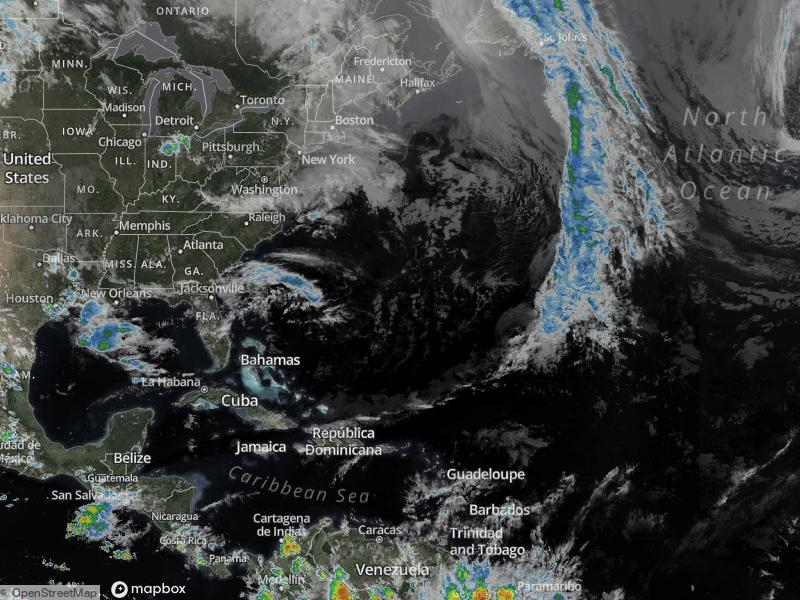 Atlantic Infrared Satellite