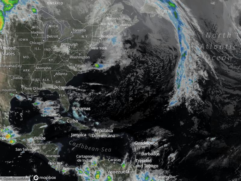 Atlantic Infrared Satellite