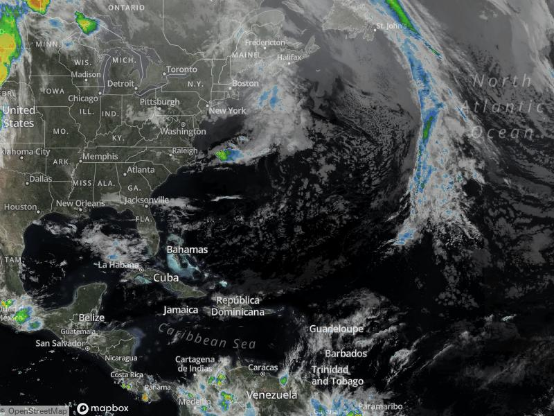 Atlantic Infrared Satellite