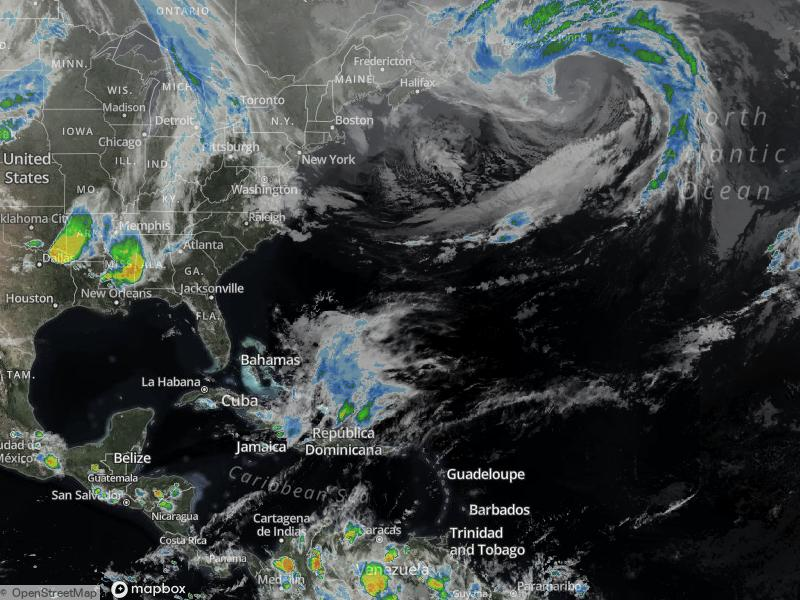 Atlantic Infrared Satellite