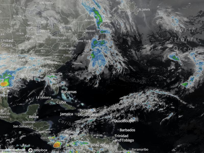 Atlantic Infrared Satellite