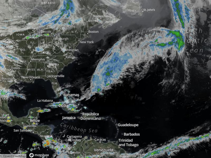 Atlantic Infrared Satellite