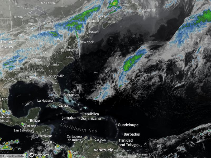 Atlantic Infrared Satellite