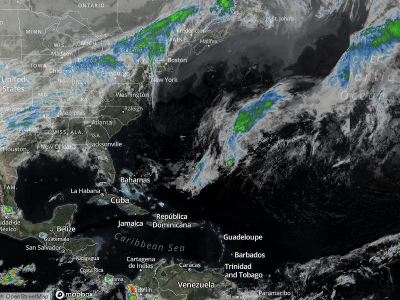 Atlantic Infrared Satellite