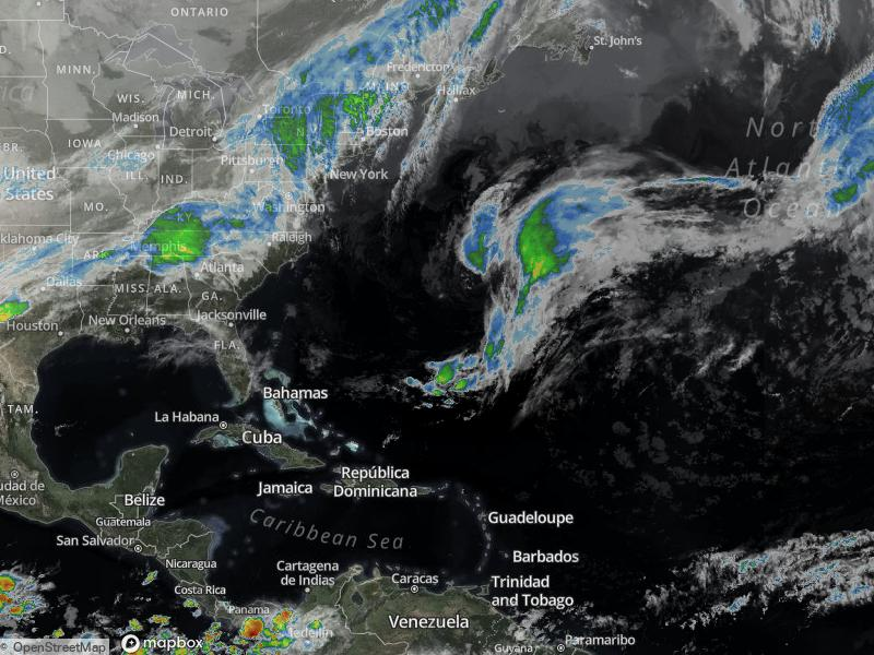 Atlantic Infrared Satellite