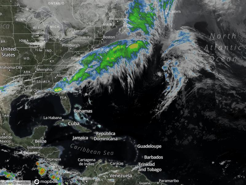 Atlantic Infrared Satellite