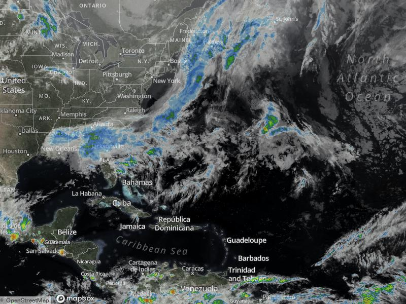 Atlantic Infrared Satellite