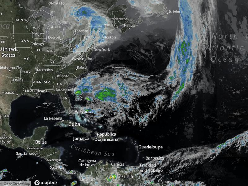 Atlantic Infrared Satellite