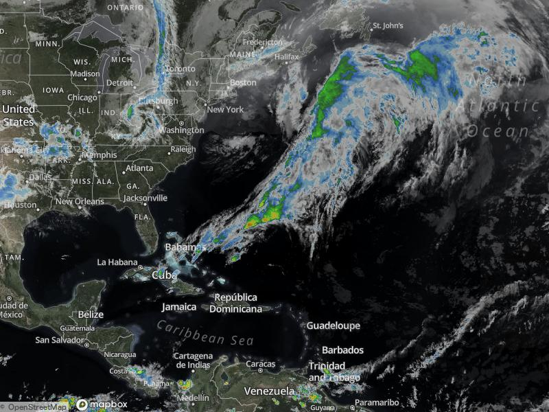 Atlantic Infrared Satellite