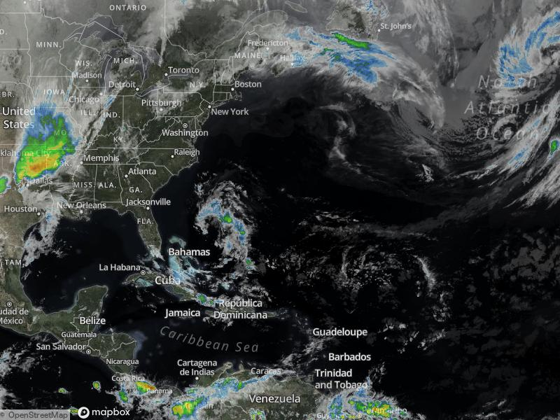 Atlantic Infrared Satellite