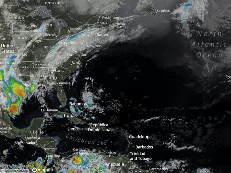 Atlantic Infrared Satellite