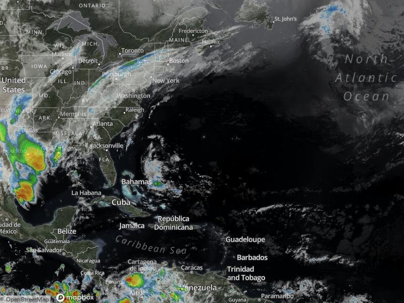 Atlantic Infrared Satellite