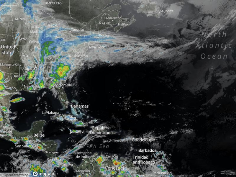 Atlantic Infrared Satellite