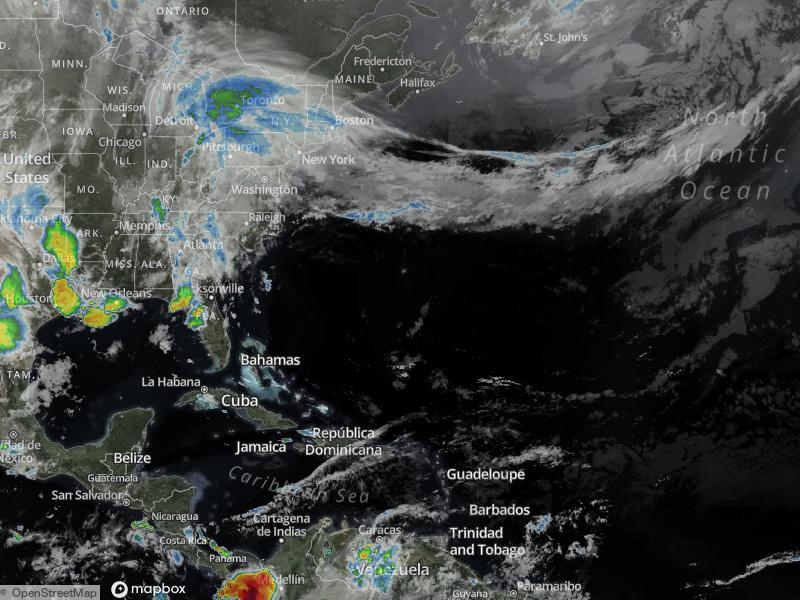 Atlantic Infrared Satellite