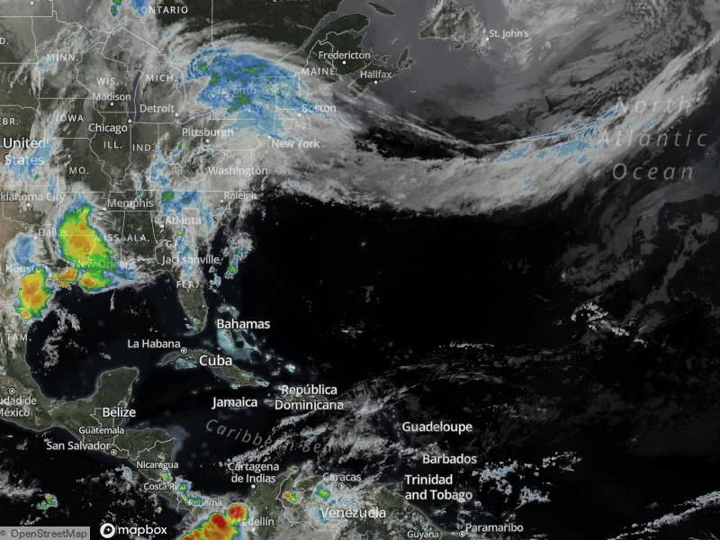 Atlantic Infrared Satellite