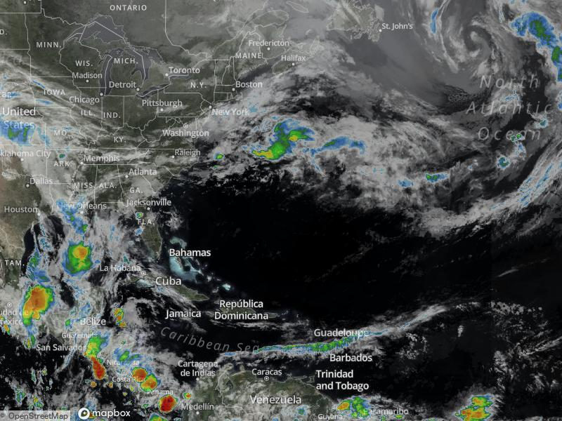 Atlantic Infrared Satellite