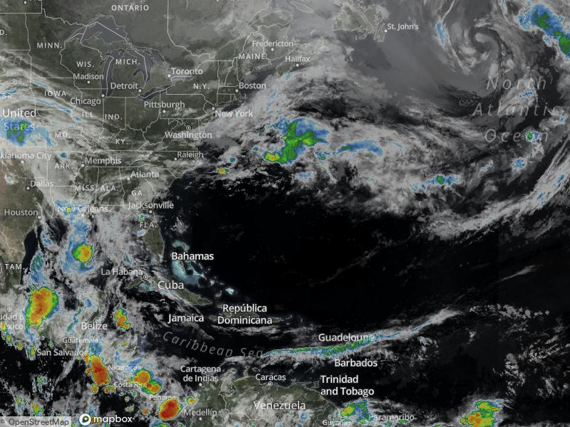 Atlantic Infrared Satellite