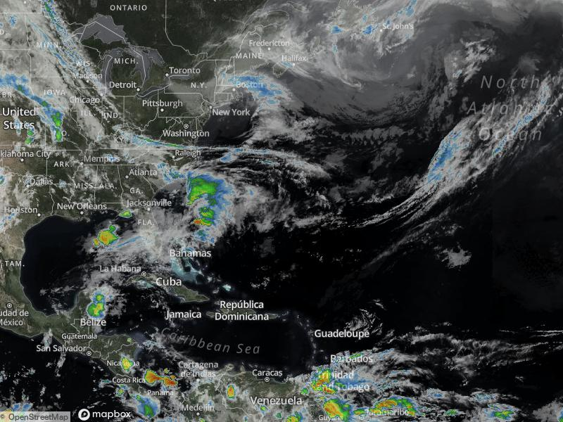 Atlantic Infrared Satellite