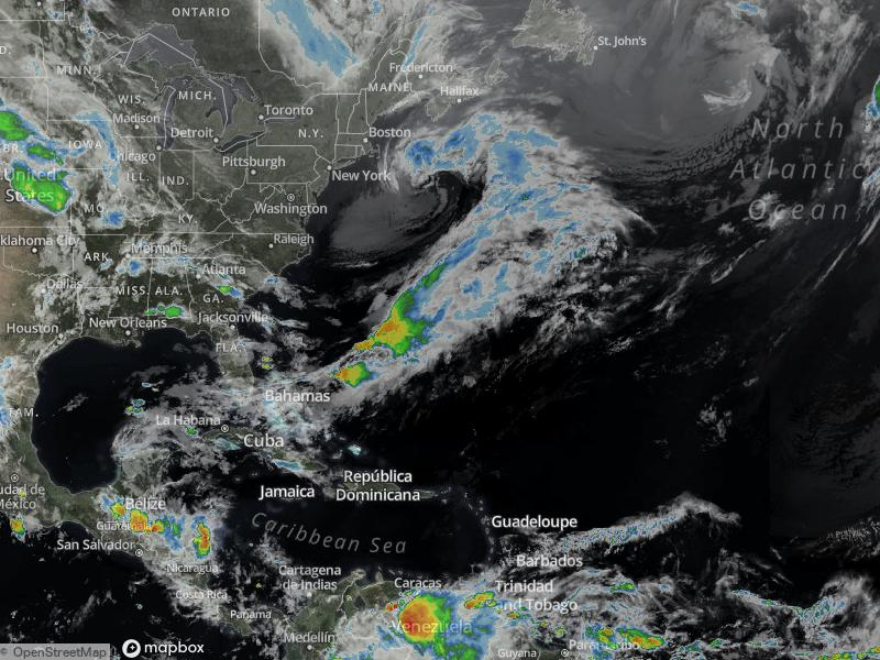 Atlantic Infrared Satellite