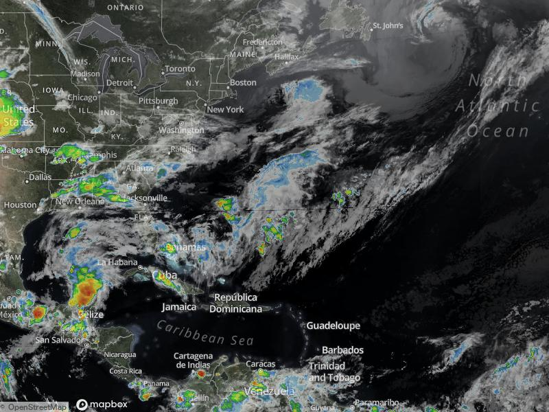 Atlantic Infrared Satellite