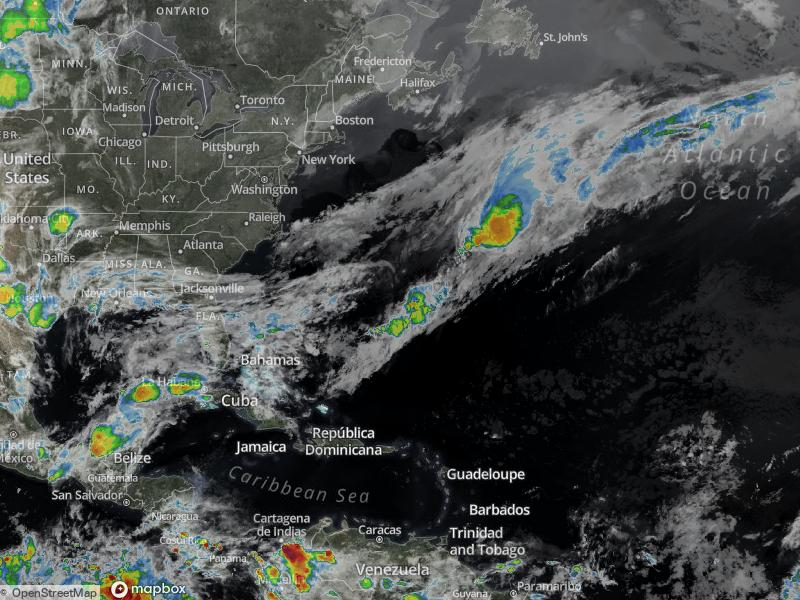 Atlantic Infrared Satellite