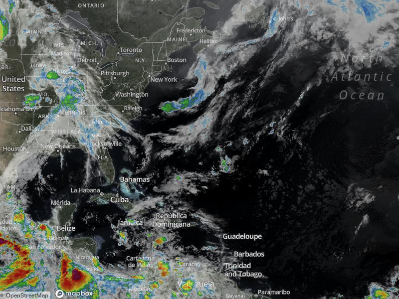 Atlantic Infrared Satellite