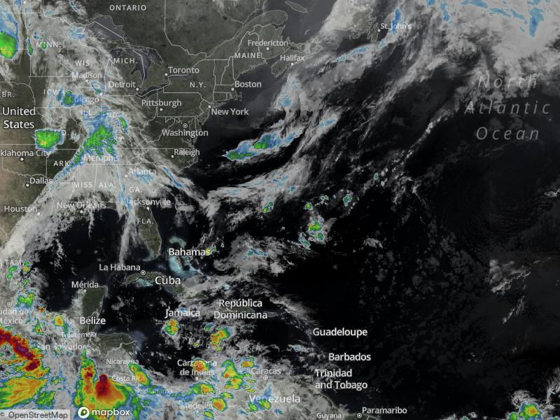 Atlantic Infrared Satellite