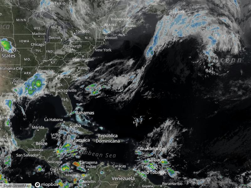 Atlantic Infrared Satellite