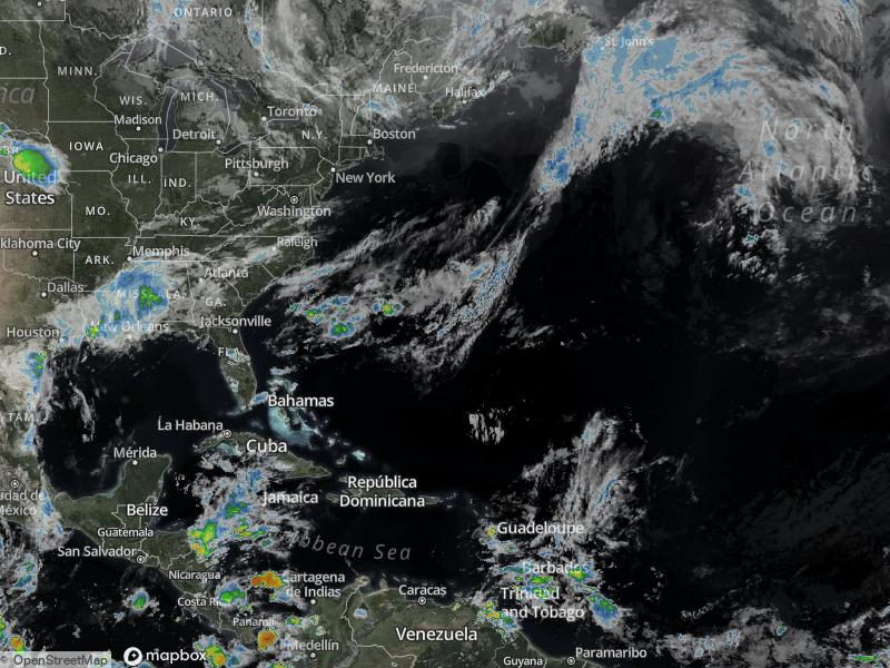 Atlantic Infrared Satellite